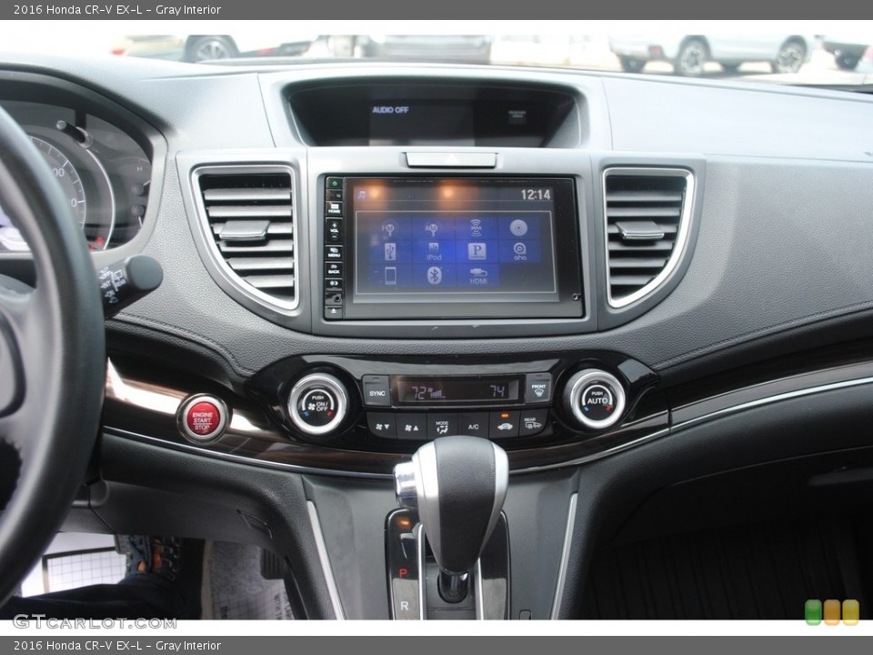 Gray Interior Controls for the 2016 Honda CR-V EX-L #146356845