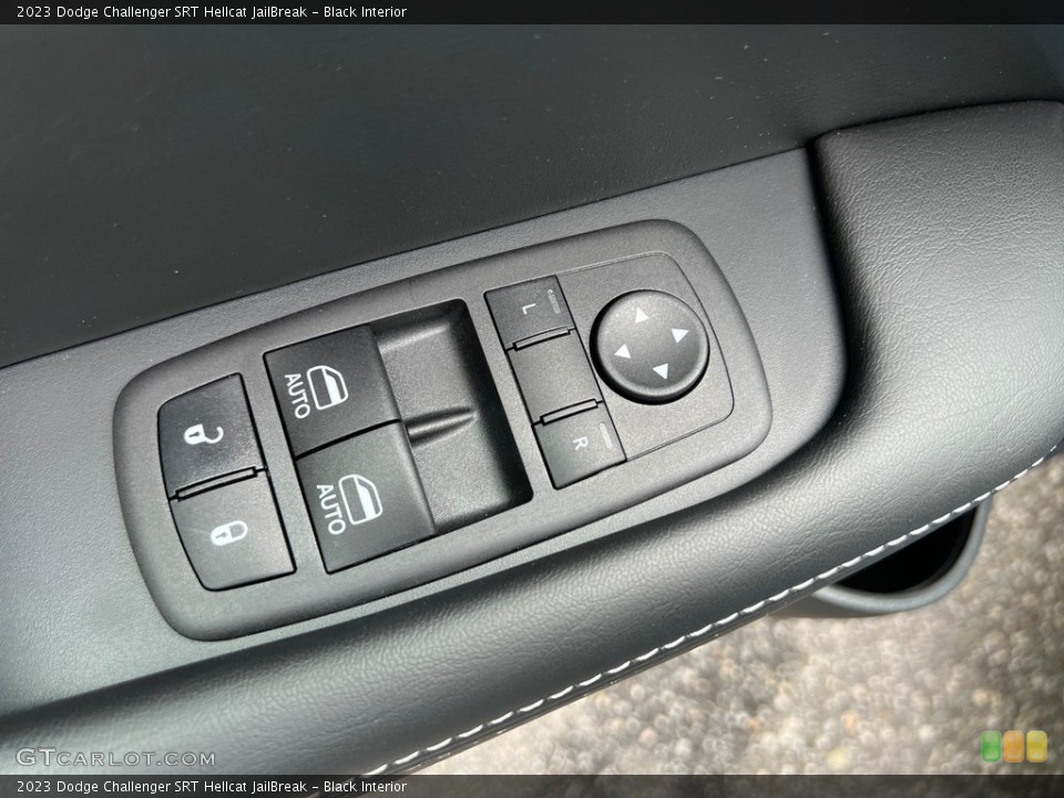 Black Interior Door Panel for the 2023 Dodge Challenger SRT Hellcat JailBreak #146357372