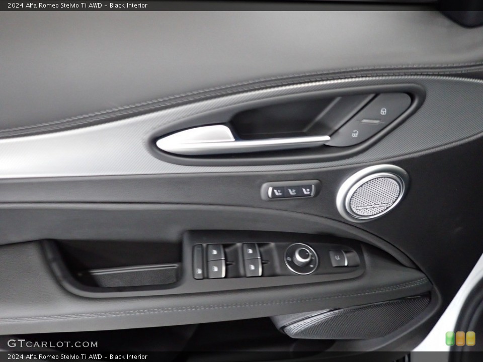 Black Interior Door Panel for the 2024 Alfa Romeo Stelvio Ti AWD #146357813