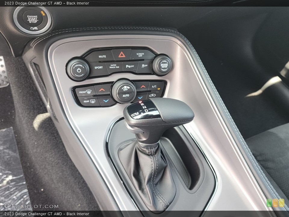 Black Interior Transmission for the 2023 Dodge Challenger GT AWD #146358743