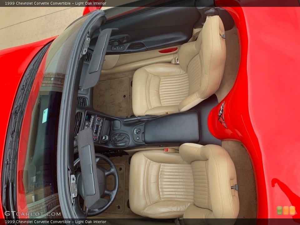 Light Oak Interior Front Seat for the 1999 Chevrolet Corvette Convertible #146359582