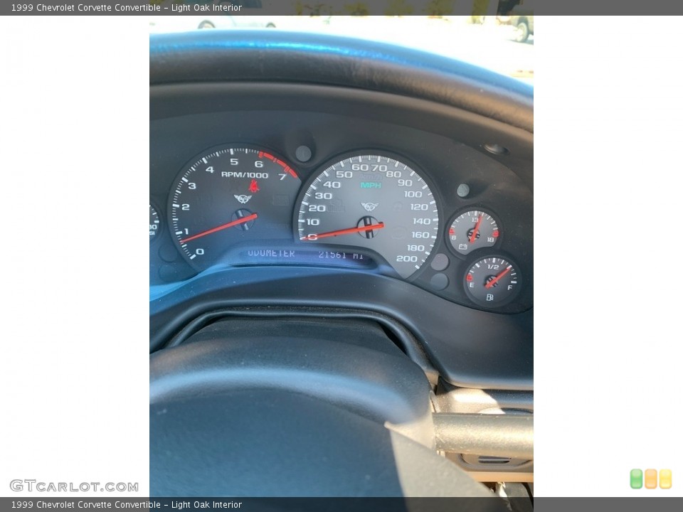 Light Oak Interior Gauges for the 1999 Chevrolet Corvette Convertible #146359598
