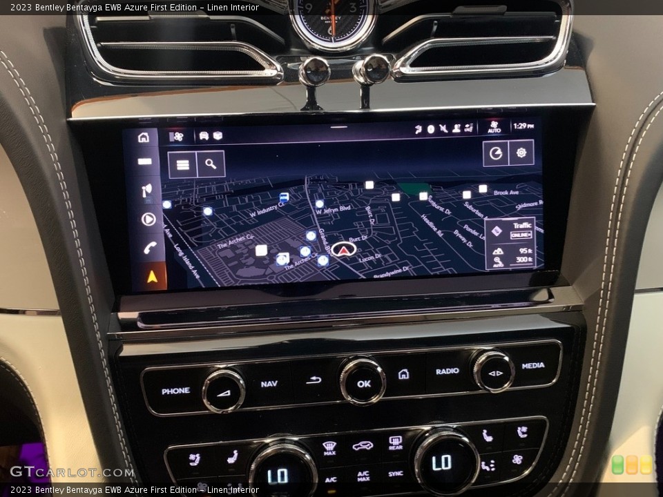 Linen Interior Controls for the 2023 Bentley Bentayga EWB Azure First Edition #146359673