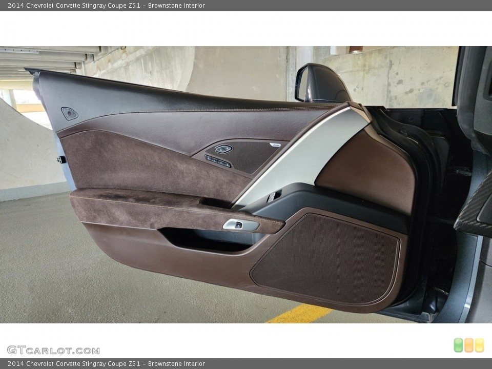 Brownstone Interior Door Panel for the 2014 Chevrolet Corvette Stingray Coupe Z51 #146359835