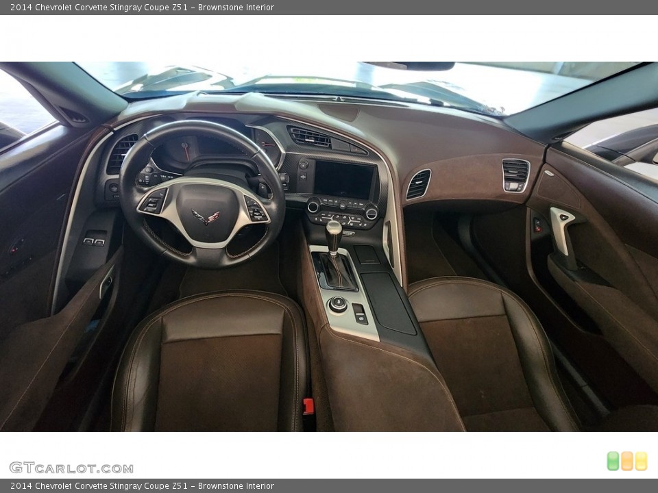 Brownstone Interior Photo for the 2014 Chevrolet Corvette Stingray Coupe Z51 #146359848