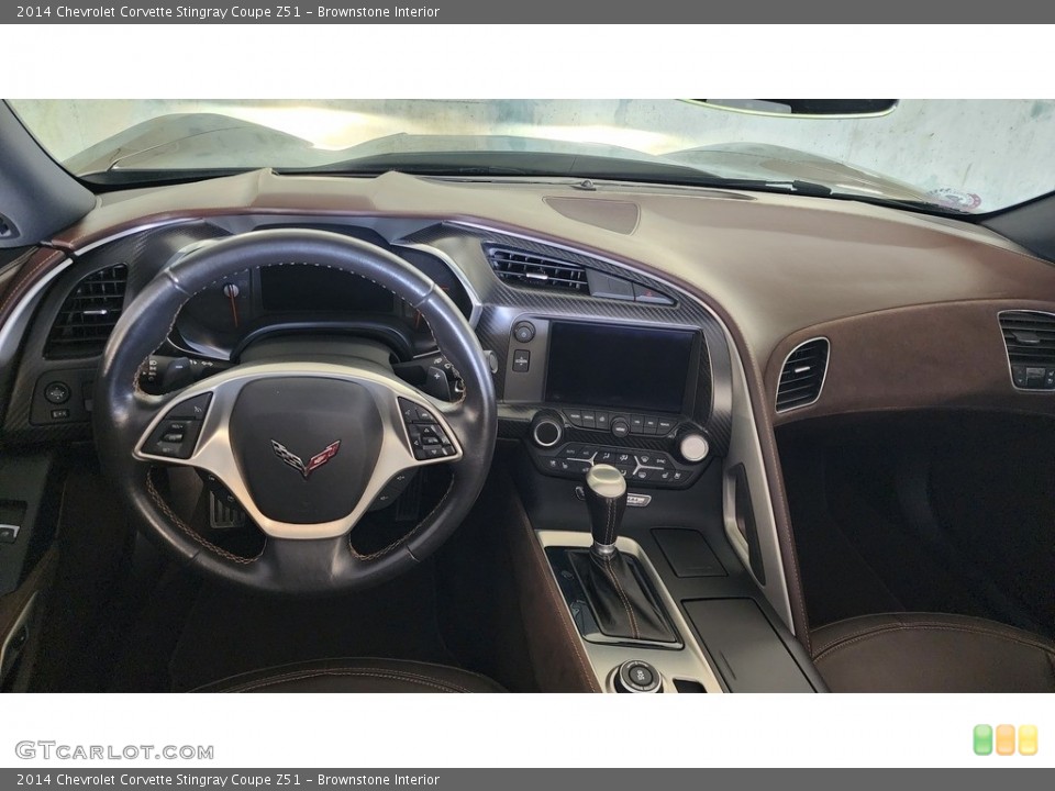 Brownstone Interior Dashboard for the 2014 Chevrolet Corvette Stingray Coupe Z51 #146359865