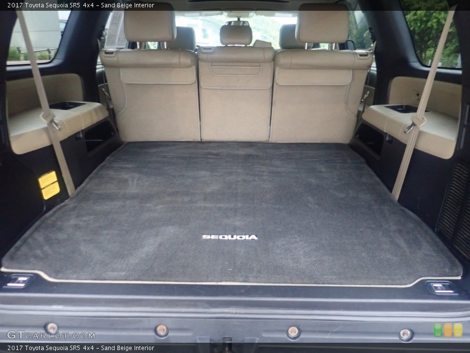 Sand Beige Interior Trunk for the 2017 Toyota Sequoia SR5 4x4 #146360434