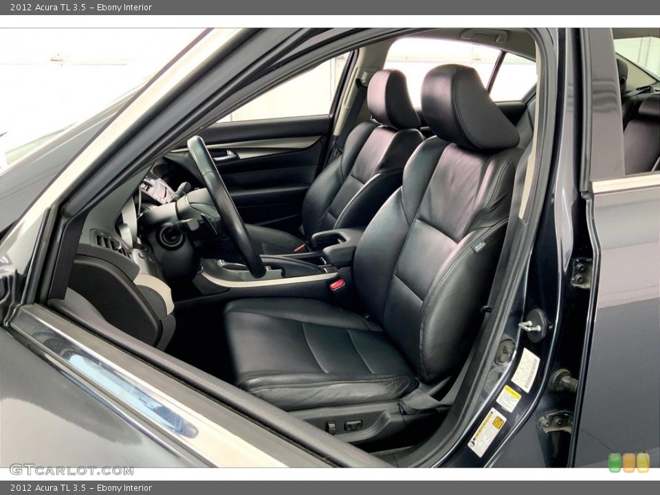Ebony Interior Front Seat for the 2012 Acura TL 3.5 #146361723