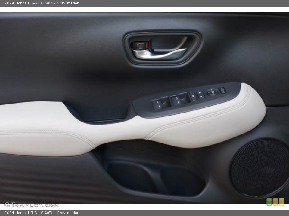 Gray Interior Door Panel for the 2024 Honda HR-V LX AWD #146362569