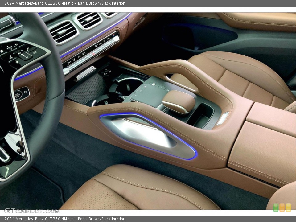 Bahia Brown/Black Interior Controls for the 2024 Mercedes-Benz GLE 350 4Matic #146363688