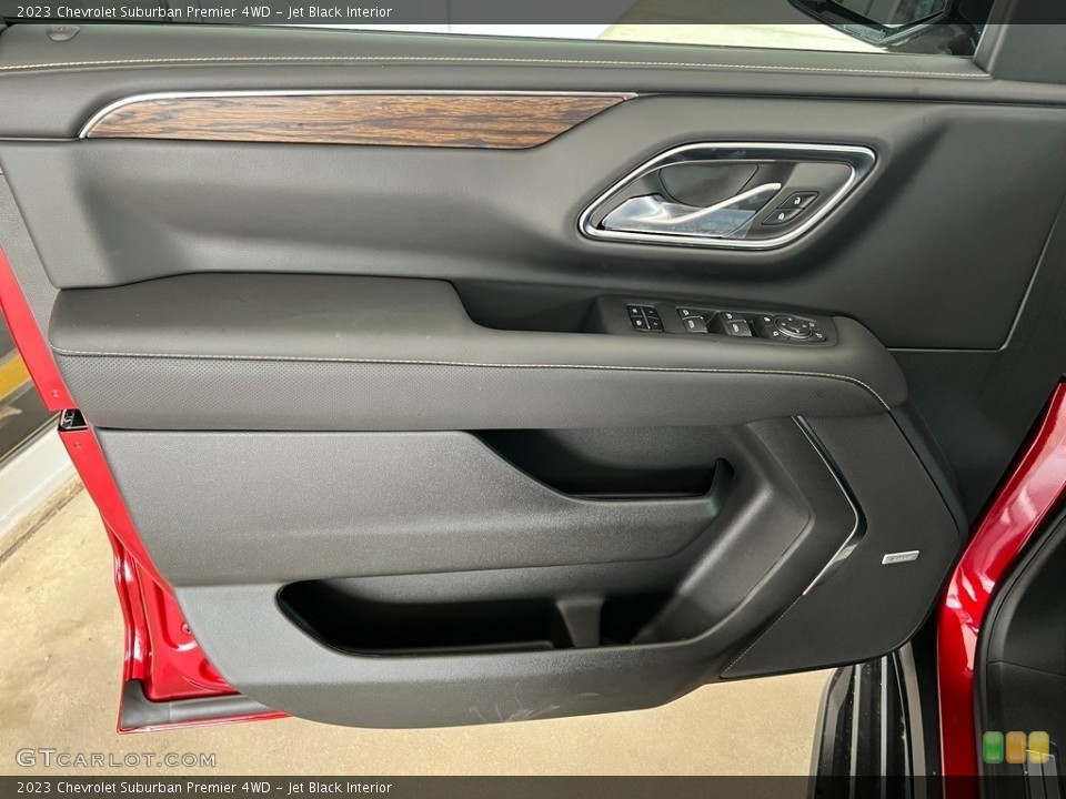 Jet Black Interior Door Panel for the 2023 Chevrolet Suburban Premier 4WD #146363823