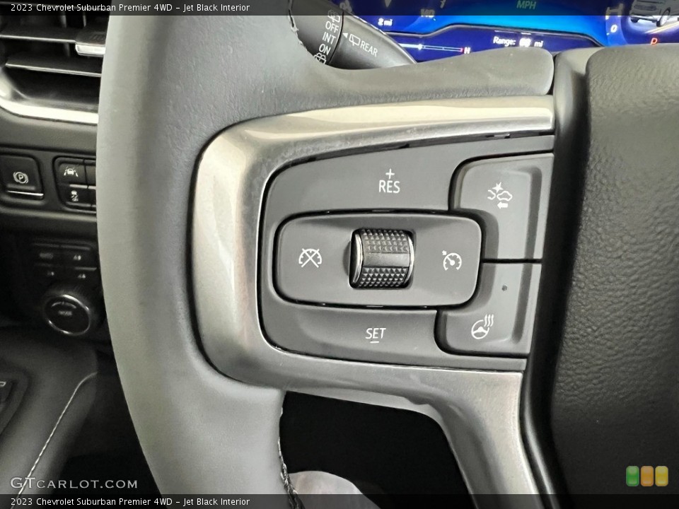 Jet Black Interior Steering Wheel for the 2023 Chevrolet Suburban Premier 4WD #146363856