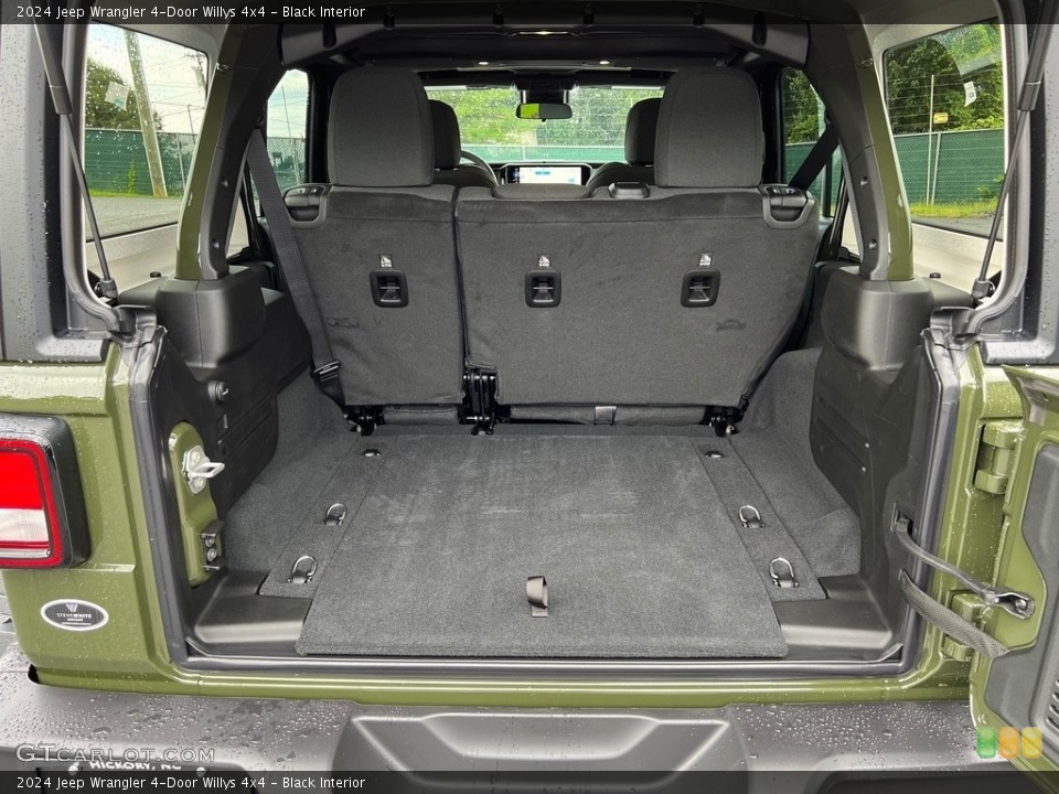 Black Interior Trunk for the 2024 Jeep Wrangler 4-Door Willys 4x4 #146363859