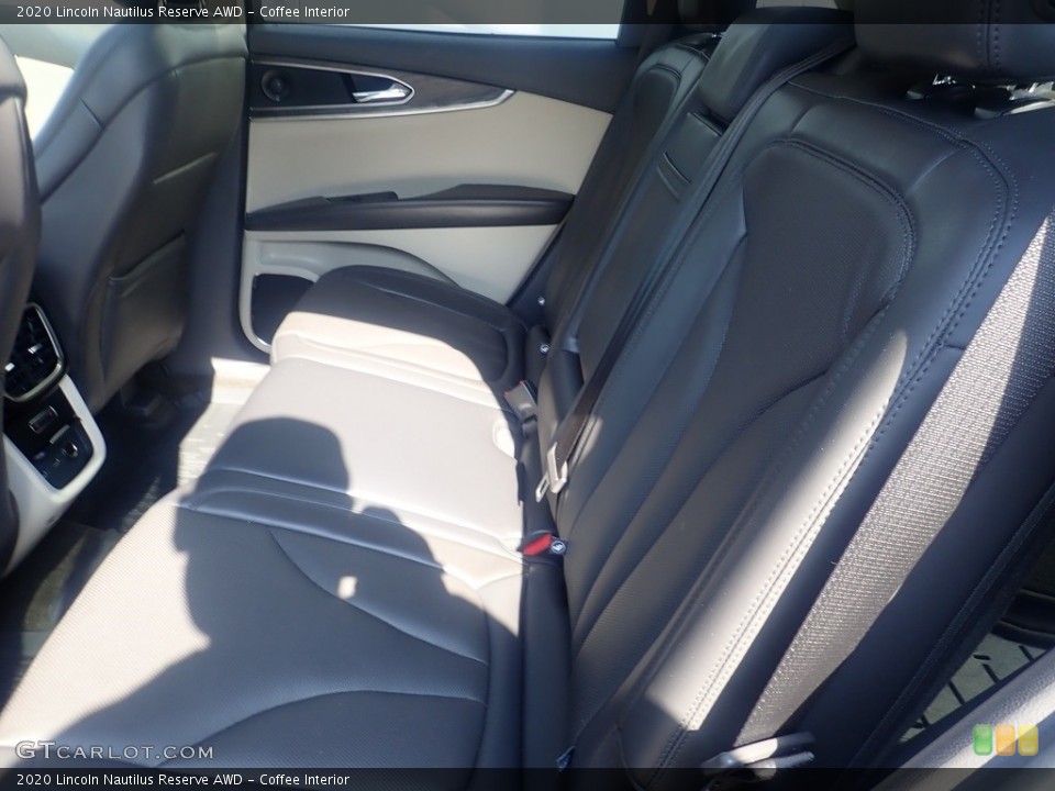 Coffee Interior Rear Seat for the 2020 Lincoln Nautilus Reserve AWD #146363912