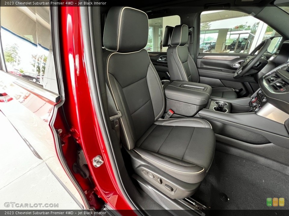 Jet Black Interior Front Seat for the 2023 Chevrolet Suburban Premier 4WD #146363946