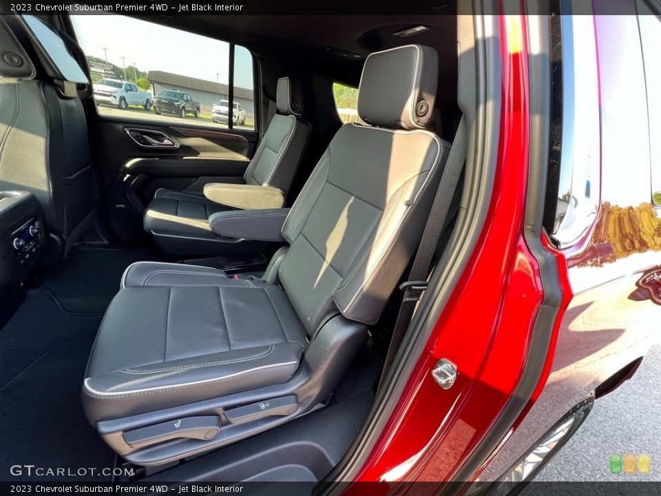 Jet Black Interior Rear Seat for the 2023 Chevrolet Suburban Premier 4WD #146363991