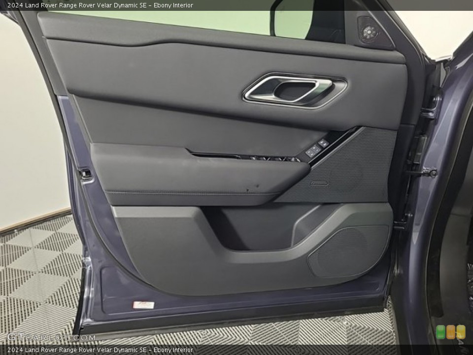 Ebony Interior Door Panel for the 2024 Land Rover Range Rover Velar Dynamic SE #146364162
