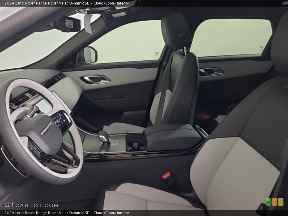 Cloud/Ebony Interior Photo for the 2024 Land Rover Range Rover Velar Dynamic SE #146364504