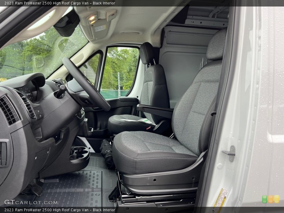 Black Interior Front Seat for the 2023 Ram ProMaster 2500 High Roof Cargo Van #146364519
