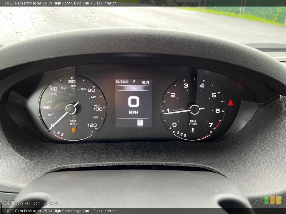 Black Interior Gauges for the 2023 Ram ProMaster 2500 High Roof Cargo Van #146364621