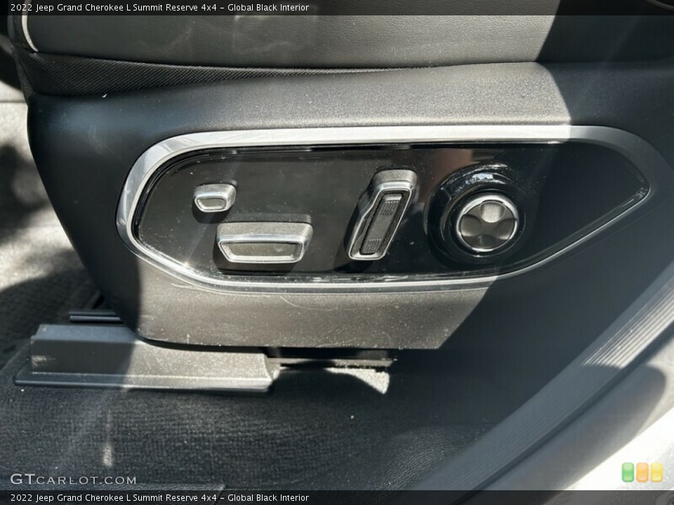 Global Black Interior Controls for the 2022 Jeep Grand Cherokee L Summit Reserve 4x4 #146365079