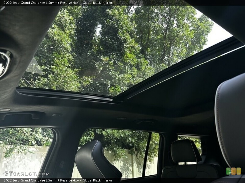 Global Black Interior Sunroof for the 2022 Jeep Grand Cherokee L Summit Reserve 4x4 #146365205
