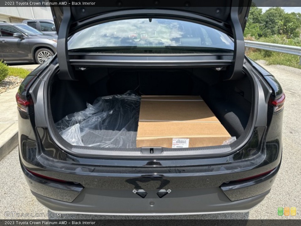 Black Interior Trunk for the 2023 Toyota Crown Platinum AWD #146367196