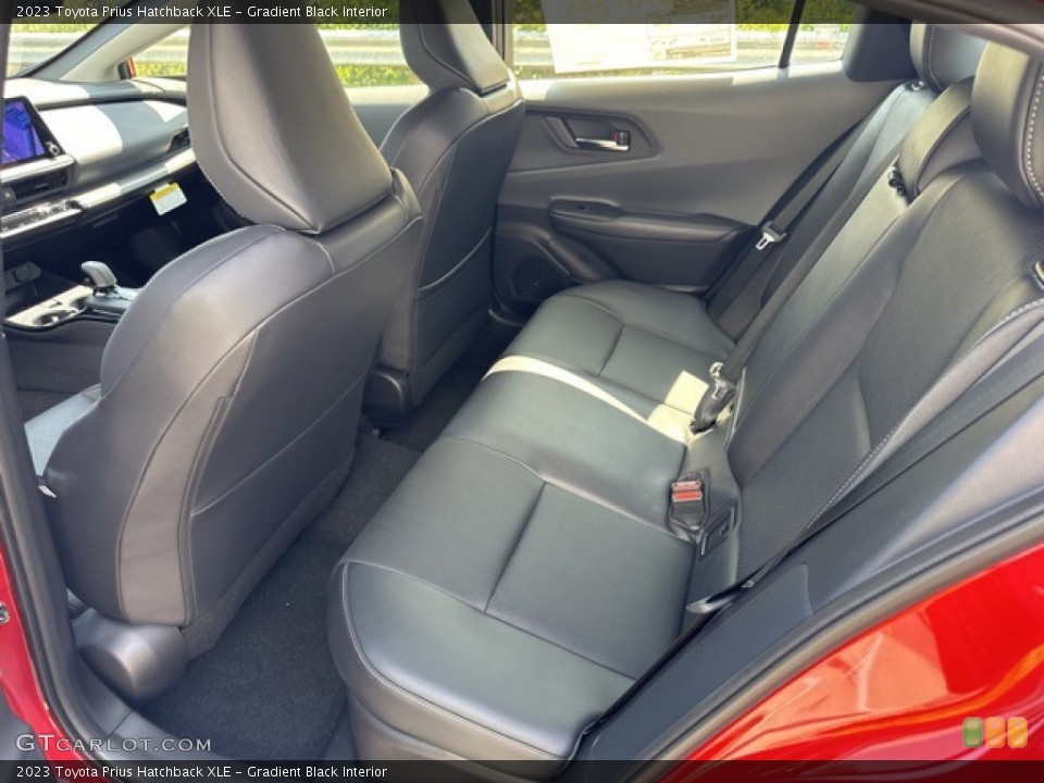 Gradient Black 2023 Toyota Prius Hatchback Interiors