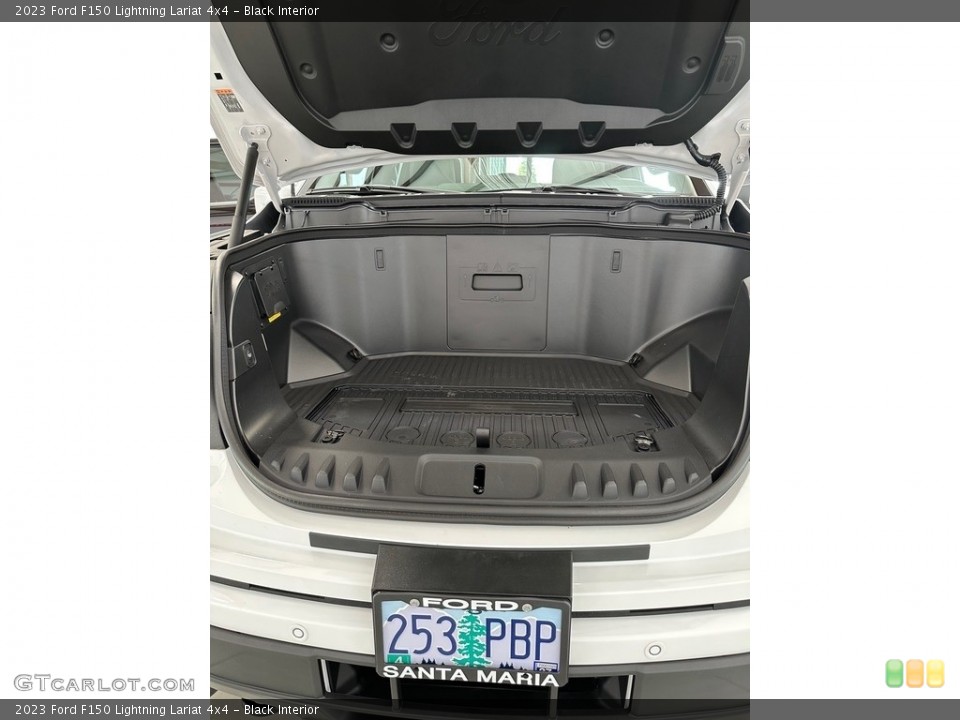 Black Interior Trunk for the 2023 Ford F150 Lightning Lariat 4x4 #146368789