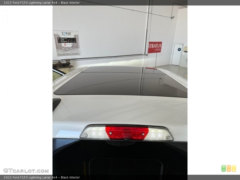 Black Interior Sunroof for the 2023 Ford F150 Lightning Lariat 4x4 #146368843
