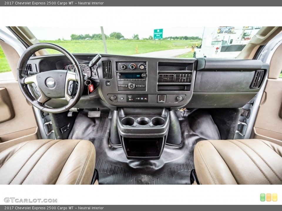 Neutral 2017 Chevrolet Express Interiors