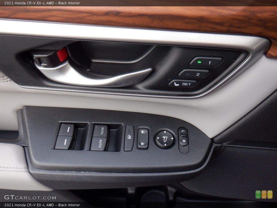 Black Interior Controls for the 2021 Honda CR-V EX-L AWD #146370673