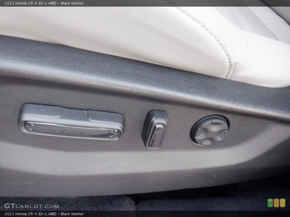 Black Interior Front Seat for the 2021 Honda CR-V EX-L AWD #146370703