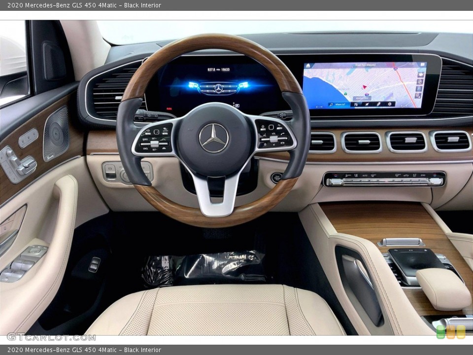 Black Interior Dashboard for the 2020 Mercedes-Benz GLS 450 4Matic #146370739