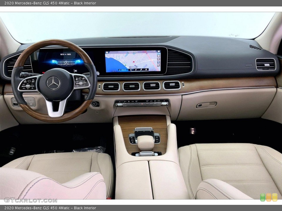 Black Interior Controls for the 2020 Mercedes-Benz GLS 450 4Matic #146370850