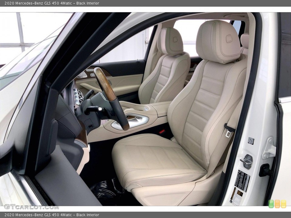 Black Interior Front Seat for the 2020 Mercedes-Benz GLS 450 4Matic #146370874