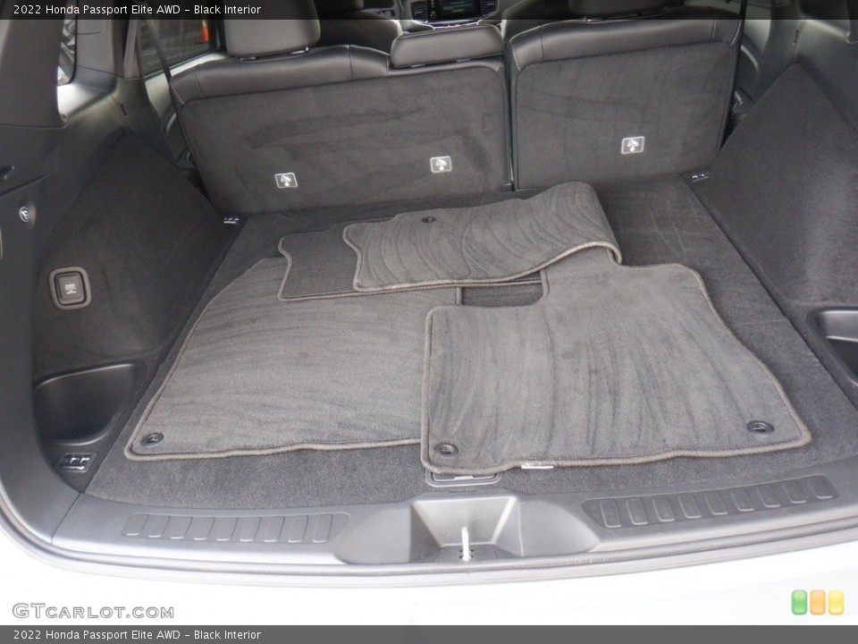 Black Interior Trunk for the 2022 Honda Passport Elite AWD #146371208