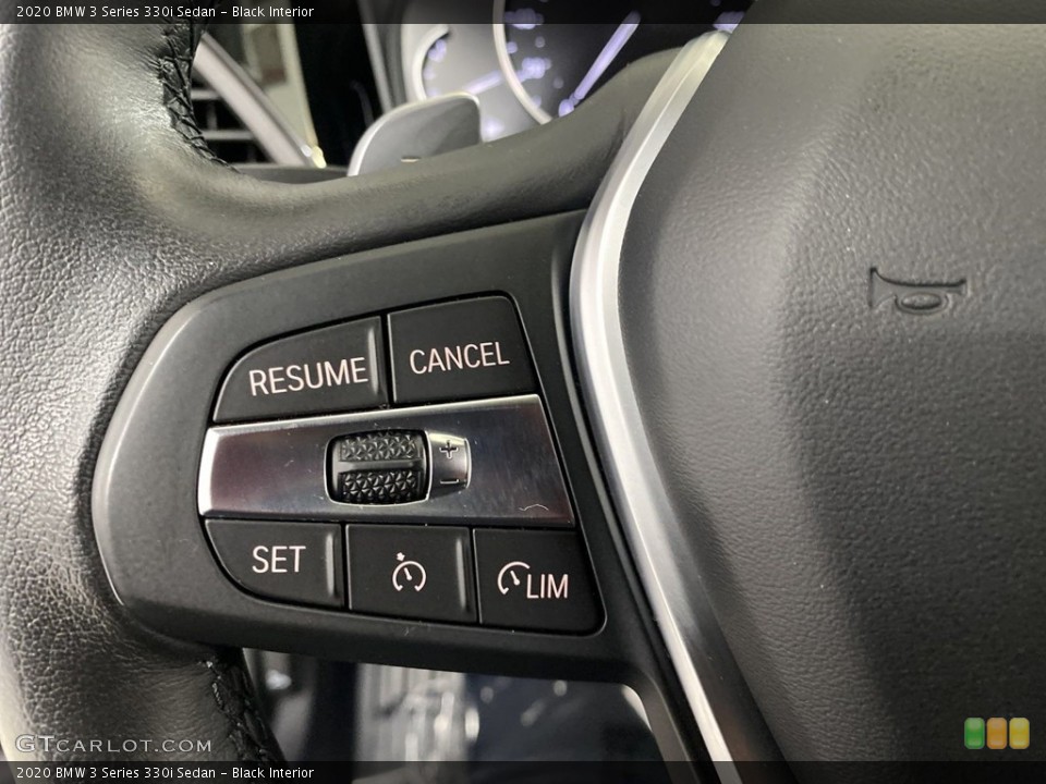 Black Interior Steering Wheel for the 2020 BMW 3 Series 330i Sedan #146372093