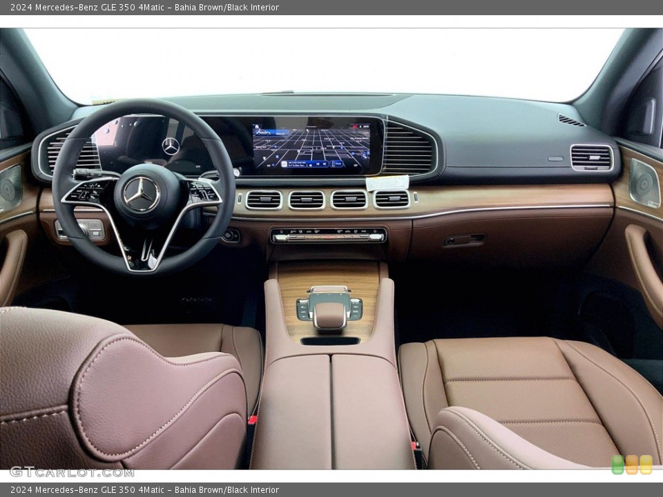 Bahia Brown/Black Interior Photo for the 2024 Mercedes-Benz GLE 350 4Matic #146372330