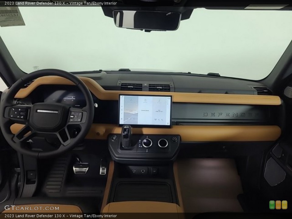 Vintage Tan/Ebony Interior Dashboard for the 2023 Land Rover Defender 130 X #146372744