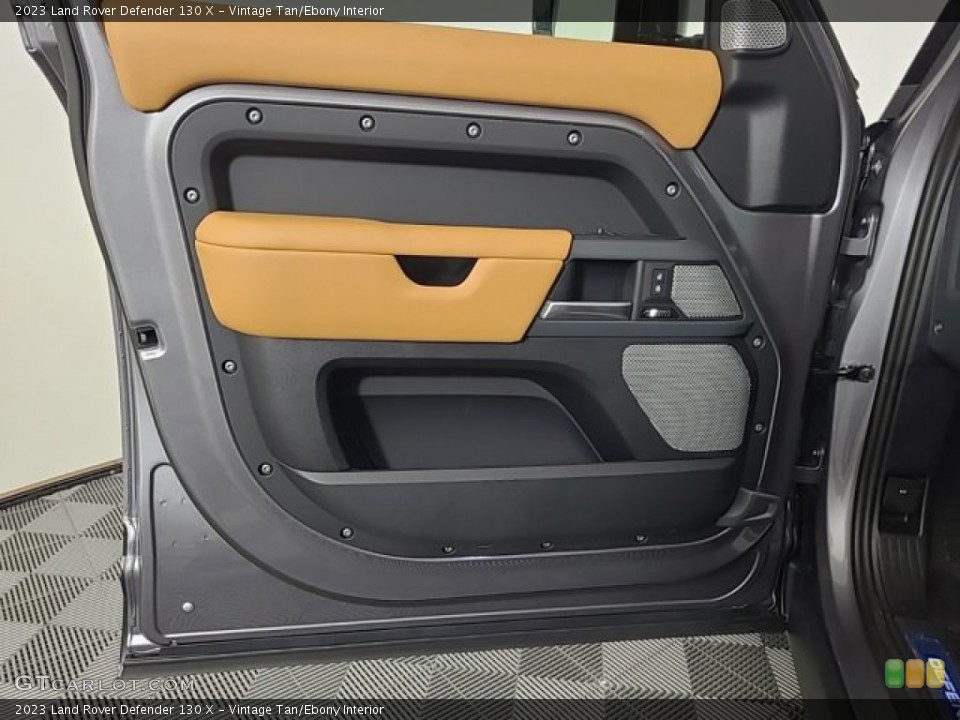 Vintage Tan/Ebony Interior Door Panel for the 2023 Land Rover Defender 130 X #146372945