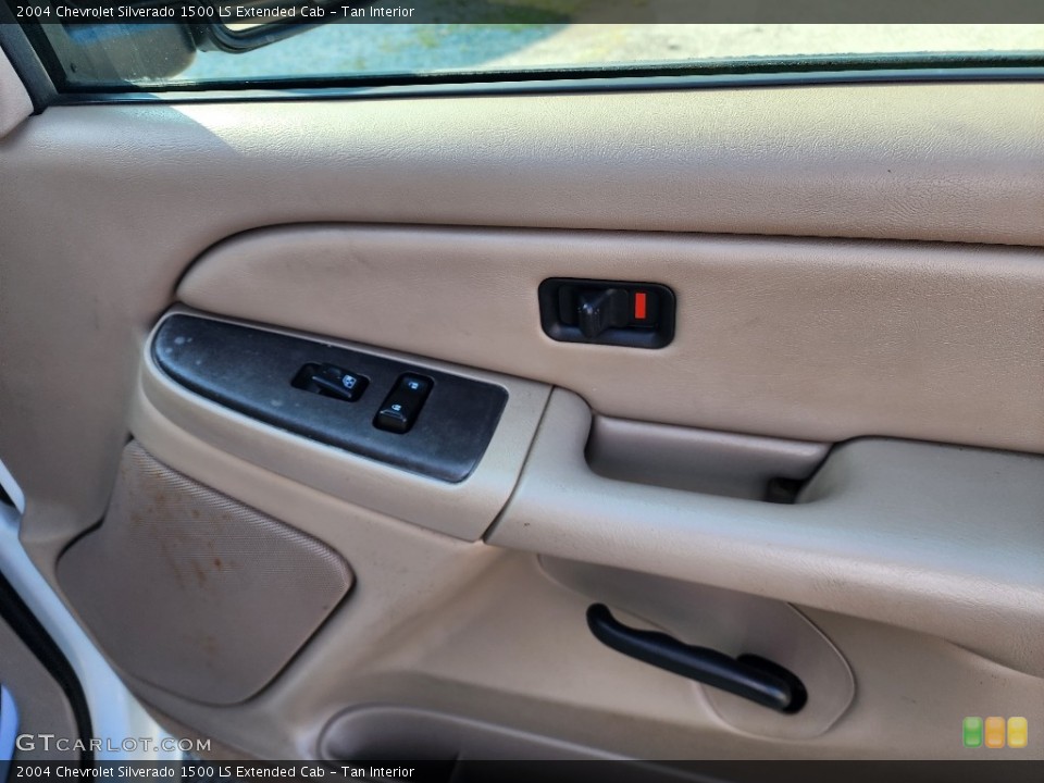 Tan Interior Door Panel for the 2004 Chevrolet Silverado 1500 LS Extended Cab #146373251