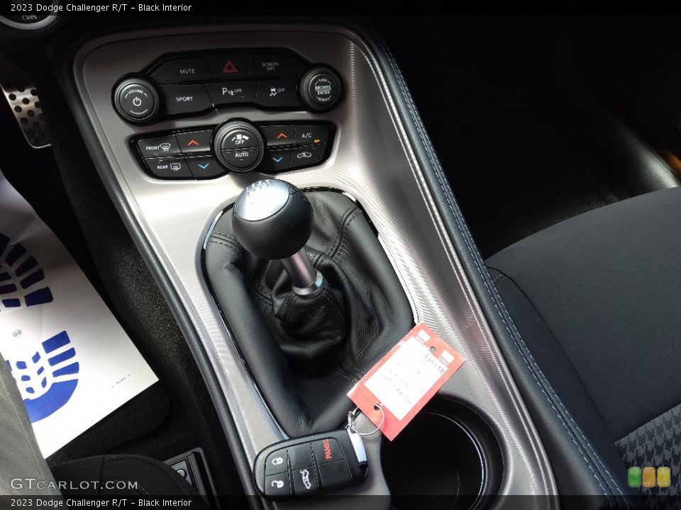 Black Interior Transmission for the 2023 Dodge Challenger R/T #146374928