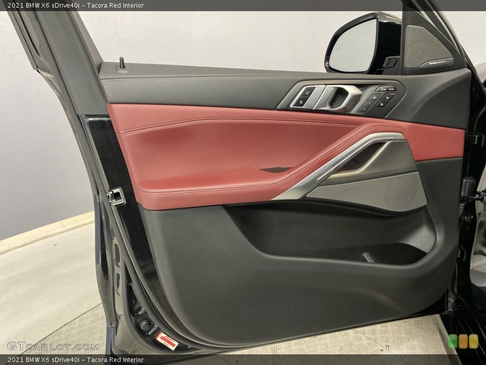Tacora Red Interior Door Panel for the 2021 BMW X6 sDrive40i #146375063