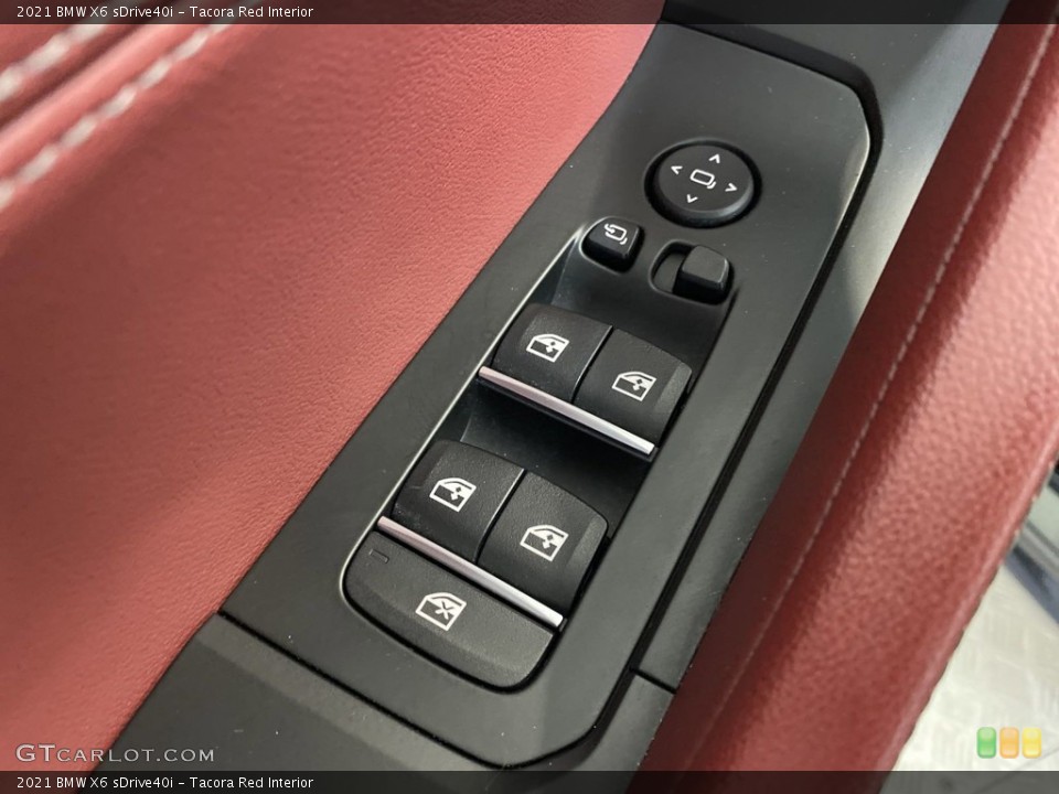 Tacora Red Interior Door Panel for the 2021 BMW X6 sDrive40i #146375084