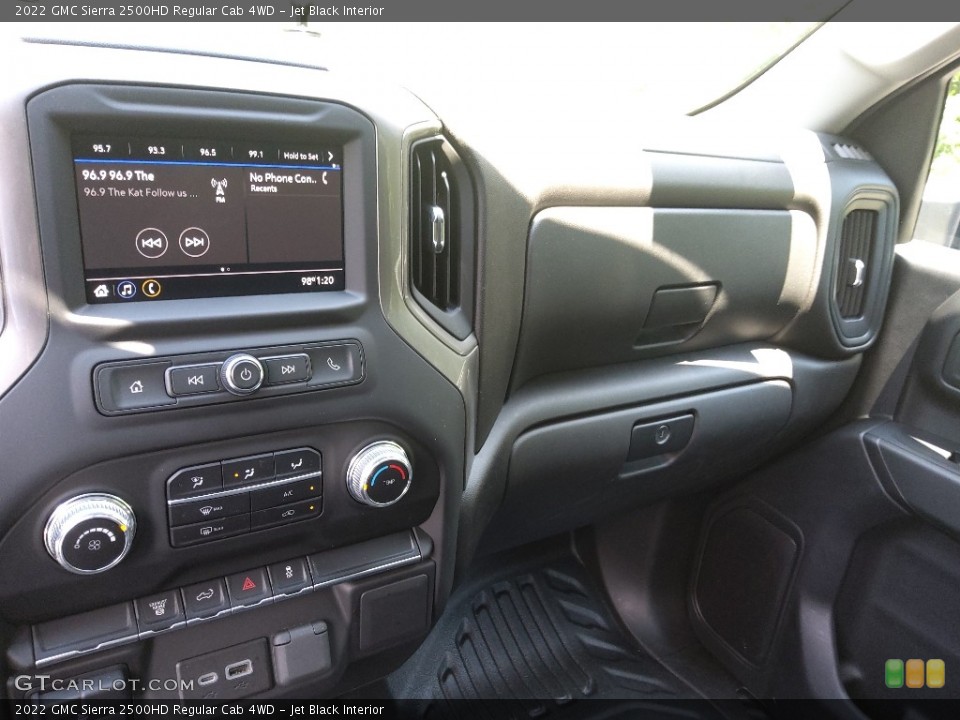 Jet Black Interior Dashboard for the 2022 GMC Sierra 2500HD Regular Cab 4WD #146375228