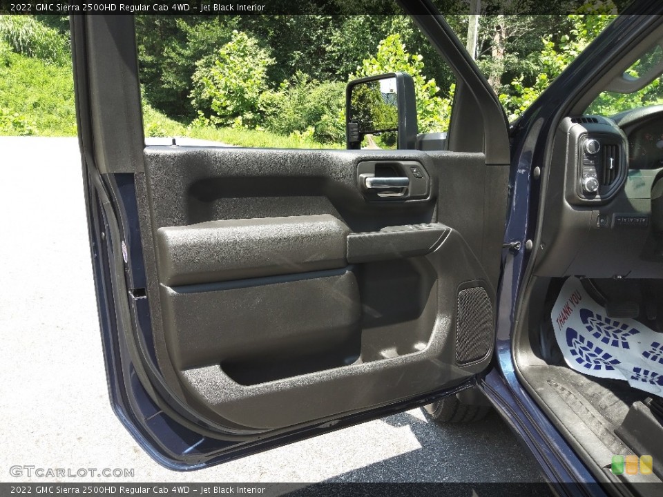 Jet Black Interior Door Panel for the 2022 GMC Sierra 2500HD Regular Cab 4WD #146375282