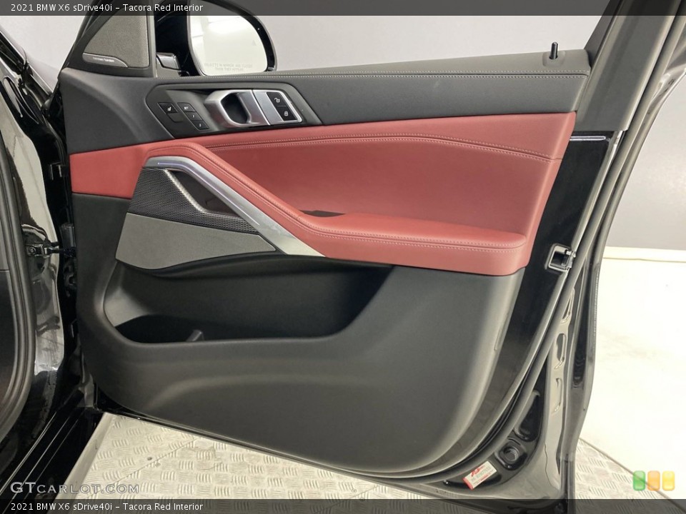 Tacora Red Interior Door Panel for the 2021 BMW X6 sDrive40i #146375441
