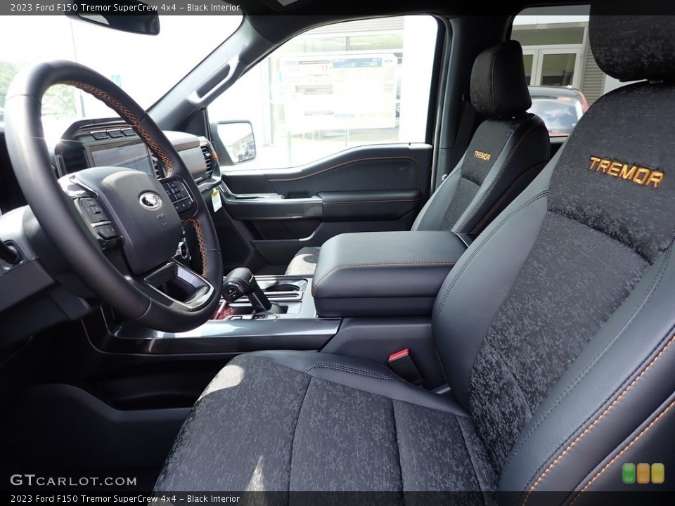 Black Interior Photo for the 2023 Ford F150 Tremor SuperCrew 4x4 #146375850