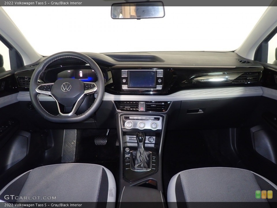 Gray/Black Interior Dashboard for the 2022 Volkswagen Taos S #146376203